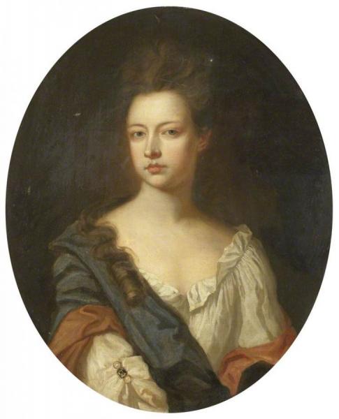 The Honourable Elizabeth Tufton, Née Wilbraham by Sir Godfrey Kneller, Bt.