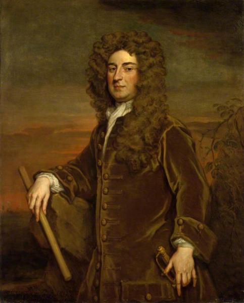 Vice-admiral John Graydon by Sir Godfrey Kneller, Bt. Oil Painting Reproductions