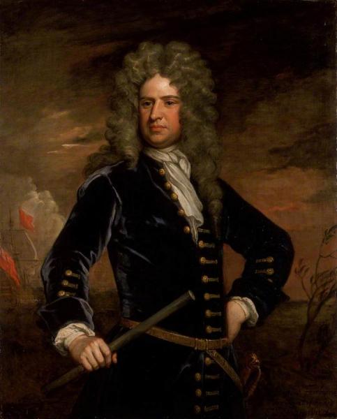 Vice-admiral Sir Stafford Fairborne by Sir Godfrey Kneller, Bt.