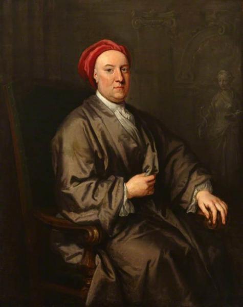 William Cheselden by Sir Godfrey Kneller, Bt. Oil Painting Reproductions