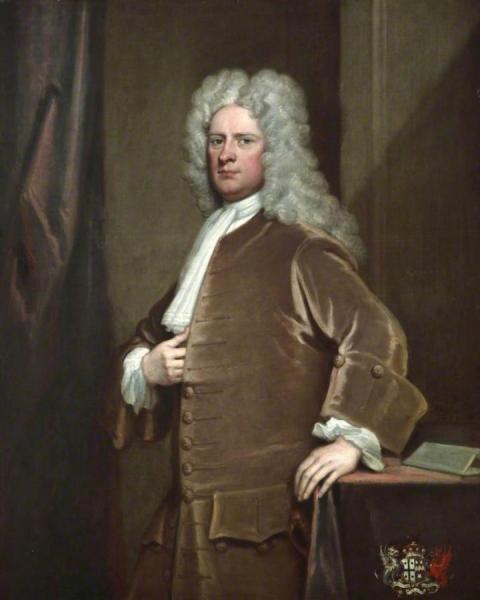 William Clayton by Sir Godfrey Kneller, Bt.