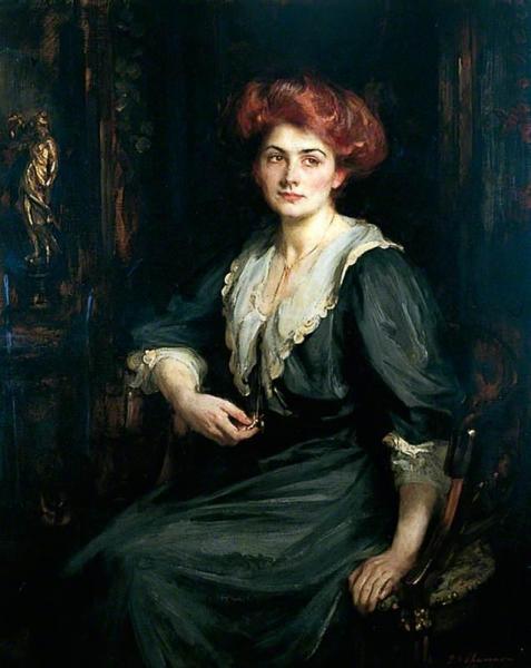 Miss Chloe Preston by Sir James Jebusa Shannon