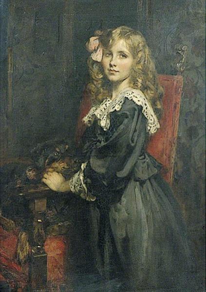 Miss D. L. Smith by Sir James Jebusa Shannon