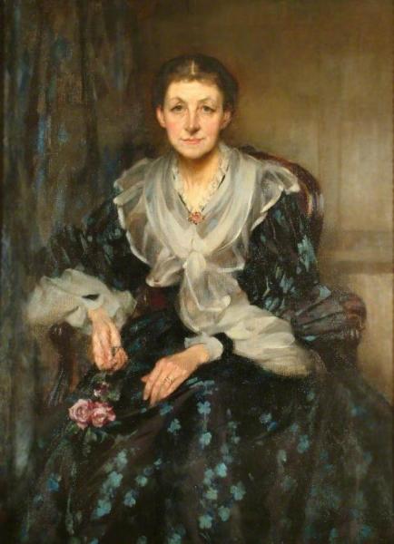 Miss Matilda Ellen Bishop by Sir James Jebusa Shannon