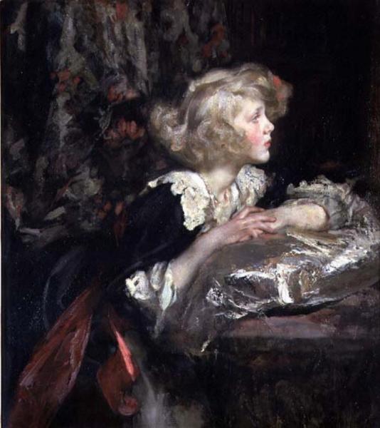 Portrait Of Lady Diana Manners by Sir James Jebusa Shannon
