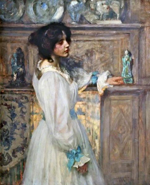 Reverie by Sir James Jebusa Shannon