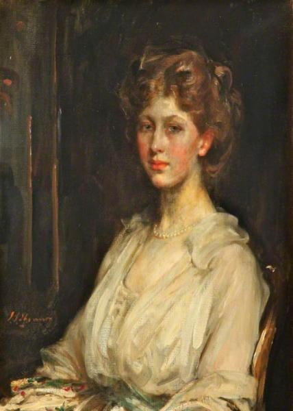 The Princess Royal, Princess Mary Countess Of Harewood by Sir James Jebusa Shannon Oil Painting Reproductions