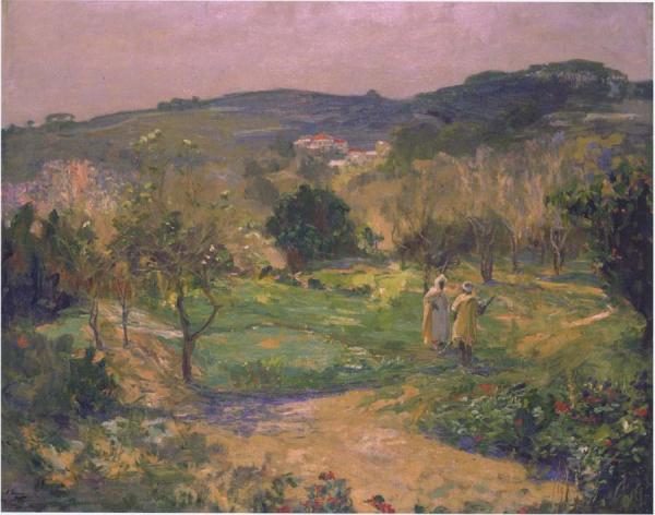 A Garden In Morocco by Sir John Lavery