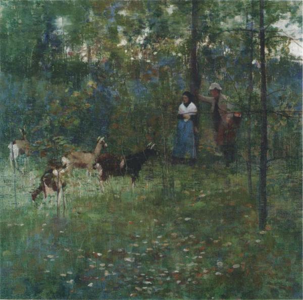 A Stranger by Sir John Lavery