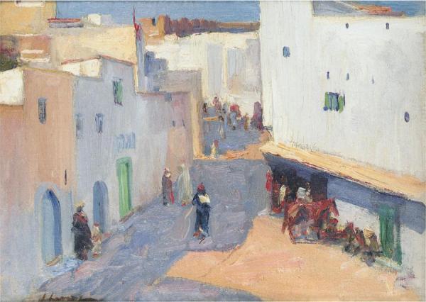 A Street In Tangier by Sir John Lavery