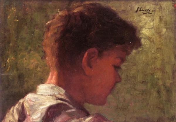 A Village Laddie by Sir John Lavery