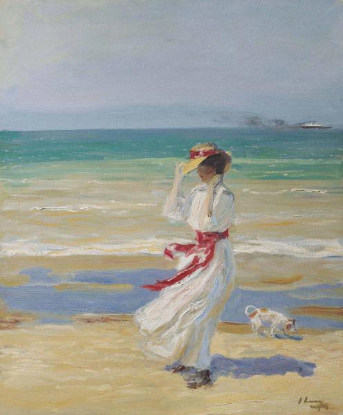 A Windy Day by Sir John Lavery