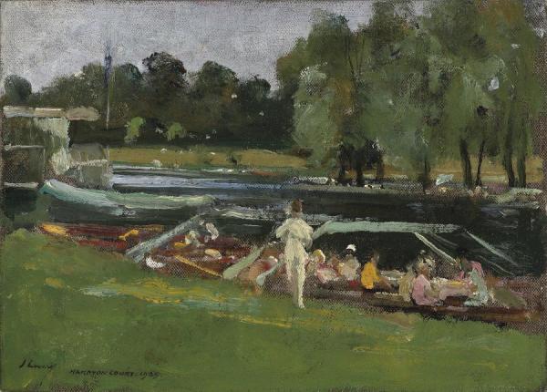 Boating At Remenham by Sir John Lavery