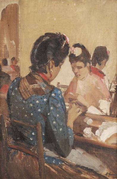 Cigarette Makers In Seville by Sir John Lavery