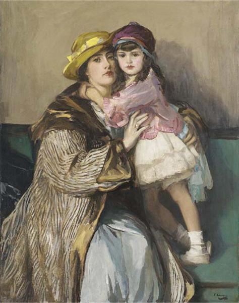 Eileen And Diana by Sir John Lavery