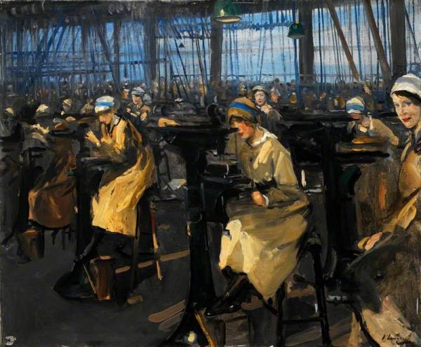 Elswick, 1917: Messrs. Armstrong, Whitworth & Company by Sir John Lavery