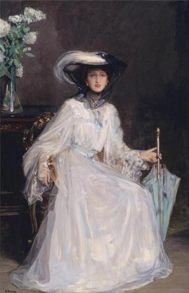 Evelyn Farquhar by Sir John Lavery