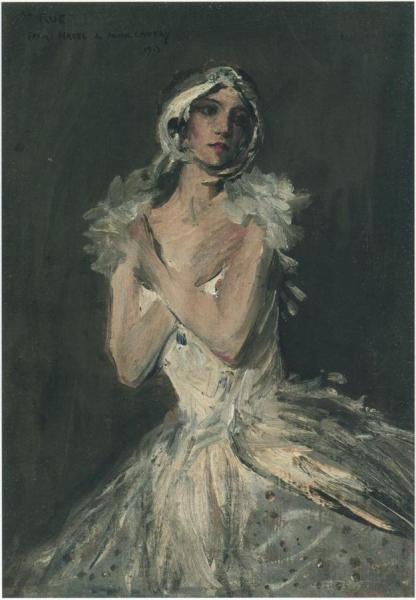 Hazel As Pavlova by Sir John Lavery Oil Painting Reproductions