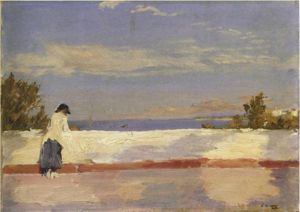 Hazel In Tangier by Sir John Lavery Oil Painting Reproductions