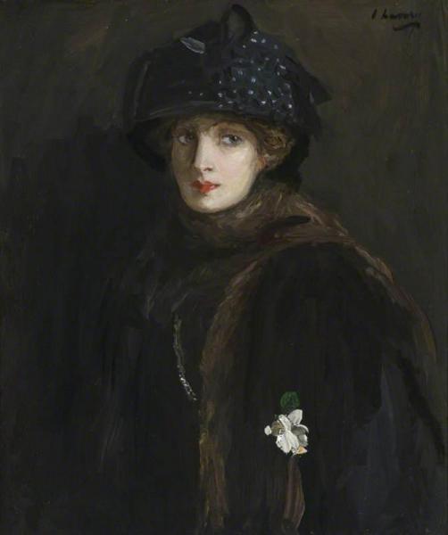 Hazel Martyn, Later Lady Lavery by Sir John Lavery Oil Painting Reproductions