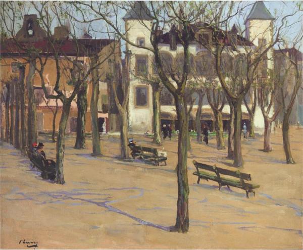 House Of Louis Xiv, St Jean De Luz by Sir John Lavery