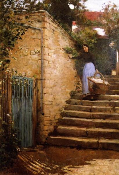 La Laveuse by Sir John Lavery