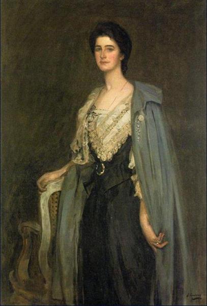 Miss Cicely Frances Wedgwood by Sir John Lavery