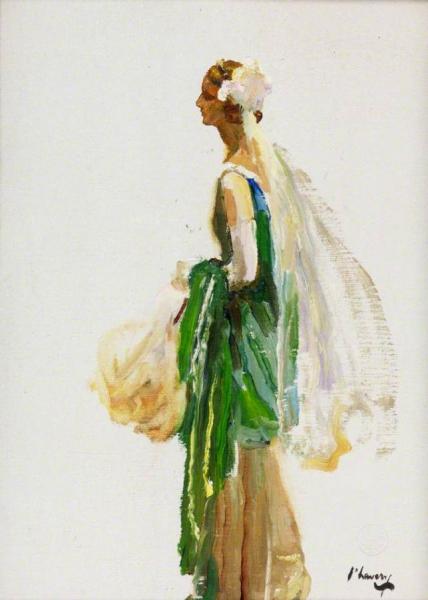 Miss Diana Chamberlain by Sir John Lavery