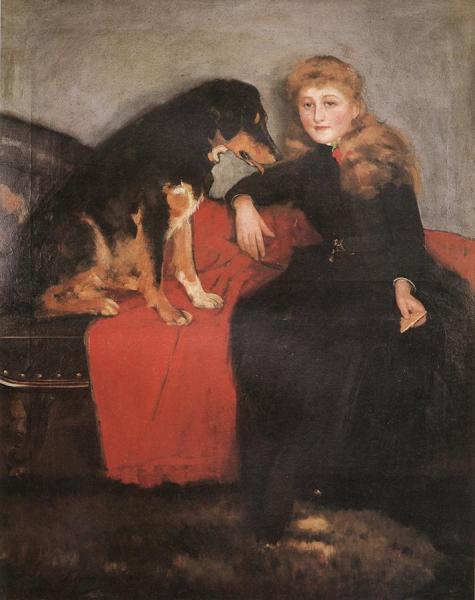 Miss Eva Fulton by Sir John Lavery