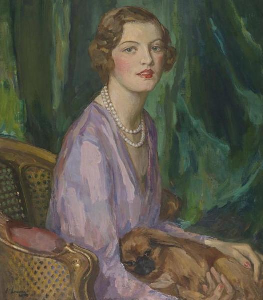 Miss Rosemary Hope by Sir John Lavery