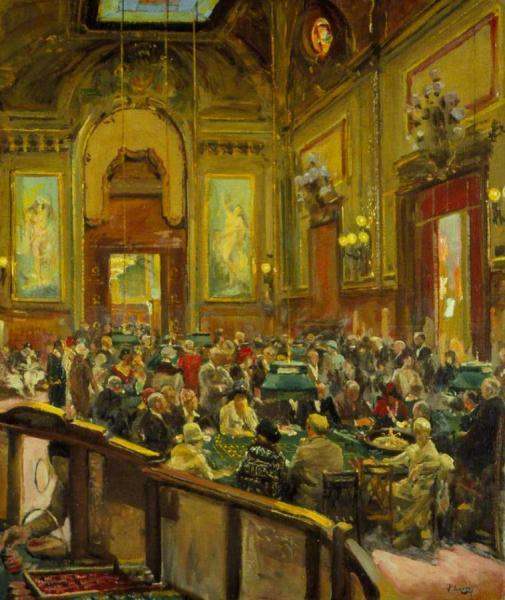 Monte Carlo, Afternoon by Sir John Lavery