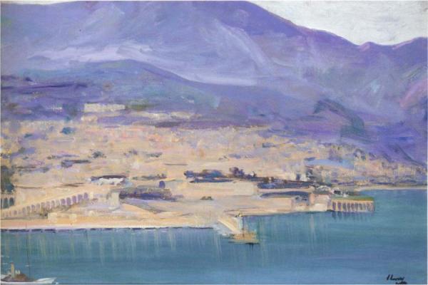 Monte Carlo At Twilight by Sir John Lavery