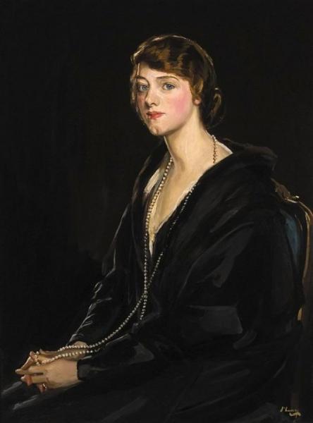 Mrs. E. Bowen Davies by Sir John Lavery