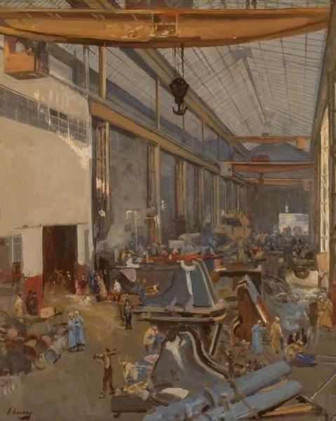 Munitions, Newcastle by Sir John Lavery