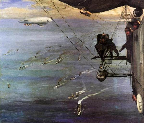 North Sea Convoy by Sir John Lavery