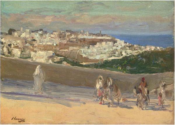 On The Fez Road, Tangiers by Sir John Lavery