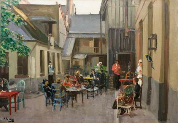 Red Cross Hostel, Rouen by Sir John Lavery