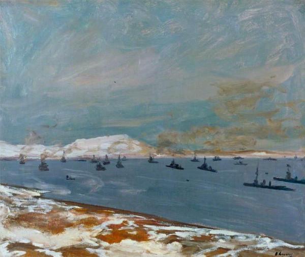 Scapa Flow by Sir John Lavery