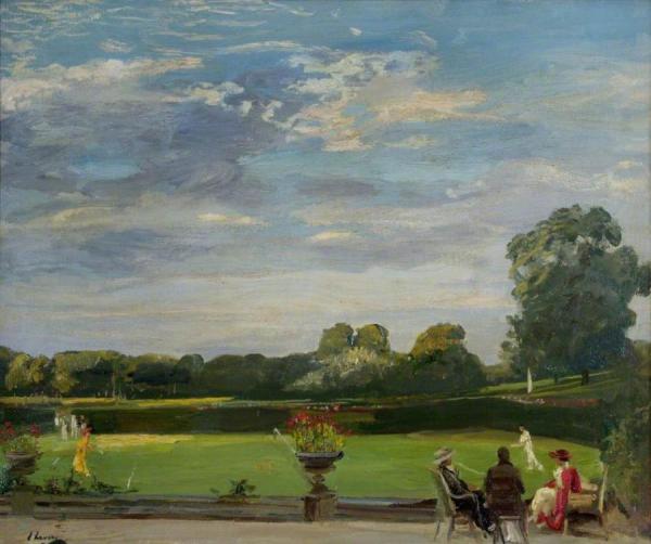Tennis At Trent Park by Sir John Lavery