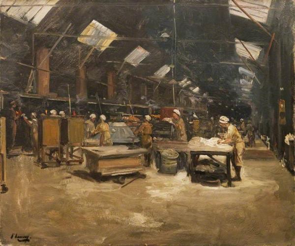 The Bakeries, Dieppe by Sir John Lavery