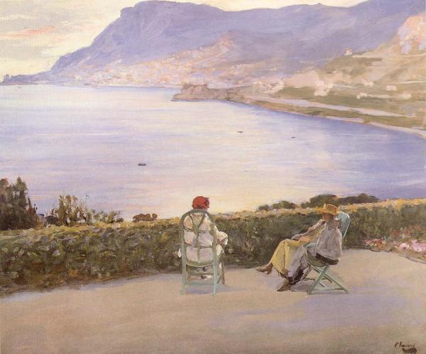 The Bay, Monte Carlo by Sir John Lavery