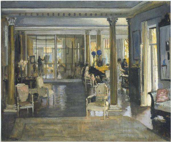 The Drawing Room, Falconwood by Sir John Lavery