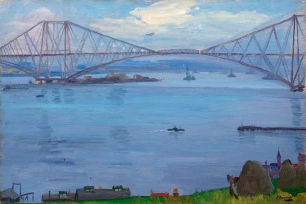 The Forth Bridge by Sir John Lavery