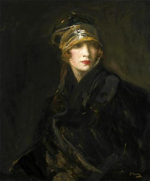 The Gold Turban by Sir John Lavery