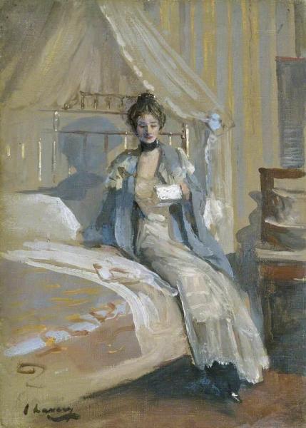The Letter by Sir John Lavery