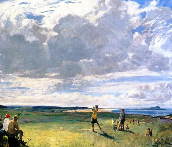 The Links, North Berwick by Sir John Lavery