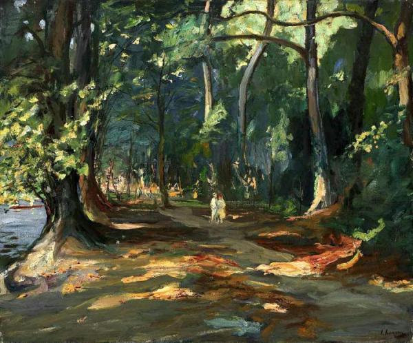 The Path By The River, Maidenhead by Sir John Lavery