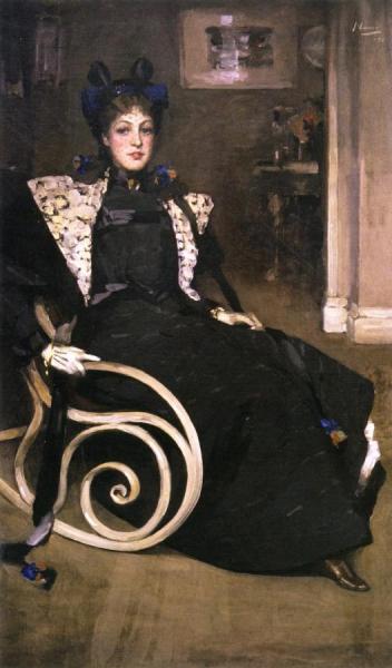 The Rocking Chair by Sir John Lavery