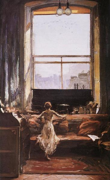 The Studio Window by Sir John Lavery