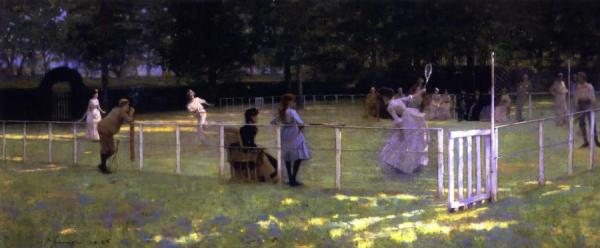 The Tennis Party by Sir John Lavery